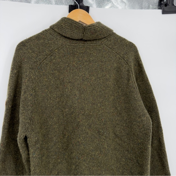 Fjallraven Lada Lambswool Blend Green Sweater Large Mens - Picture 6 of 6